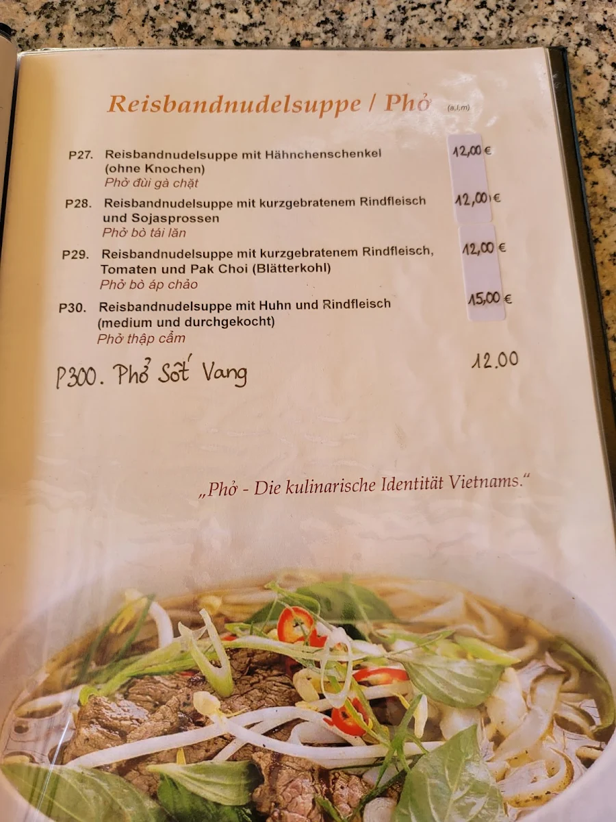 Speisekarte, Tôm Tôm Quán