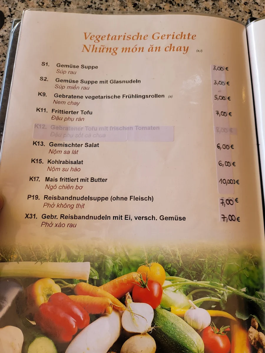 Speisekarte, Tôm Tôm Quán
