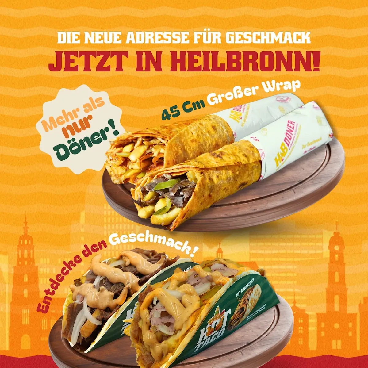 Speisekarte, HB Döner Heilbronn