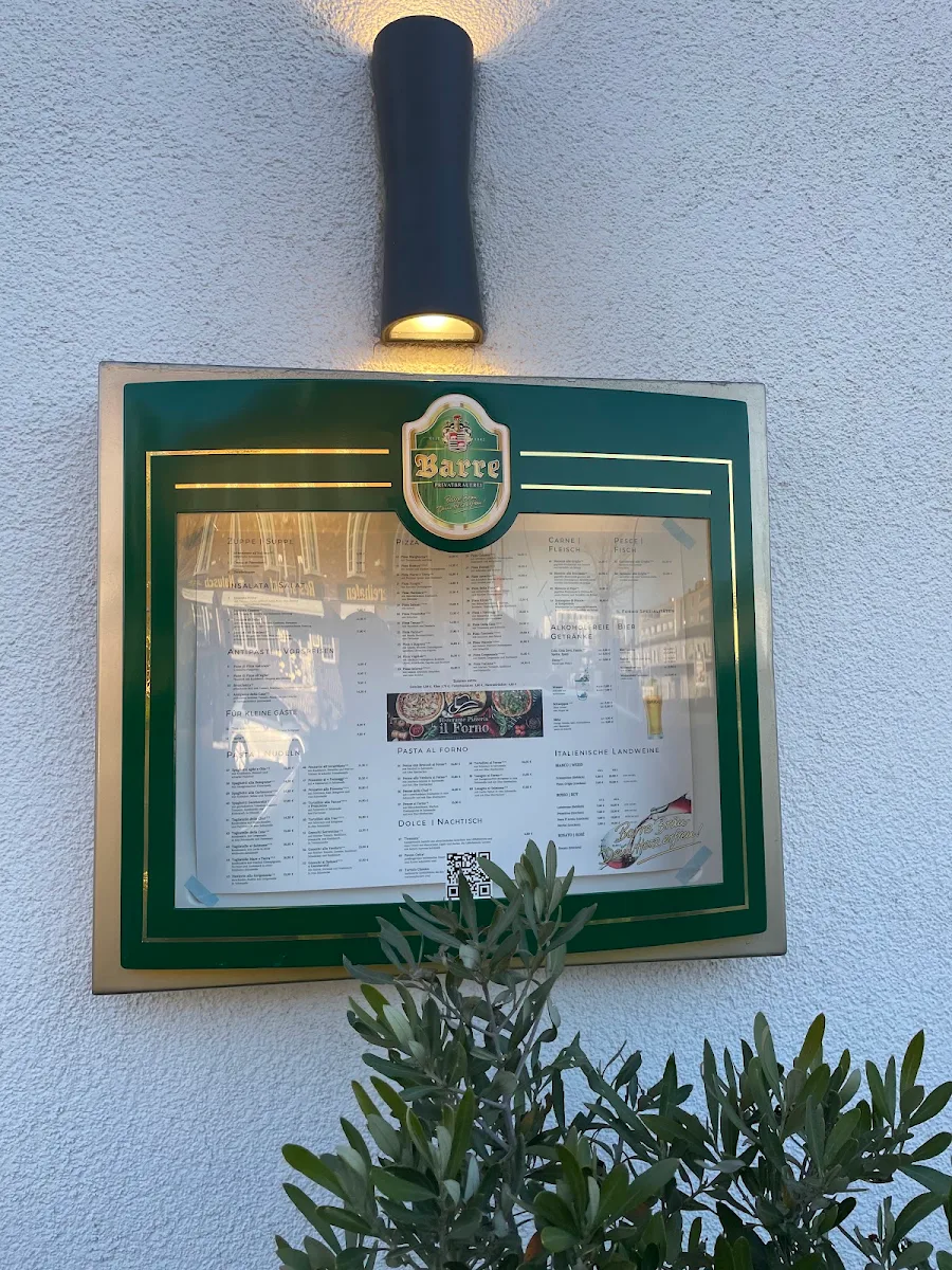 Speisekarte, il Forno