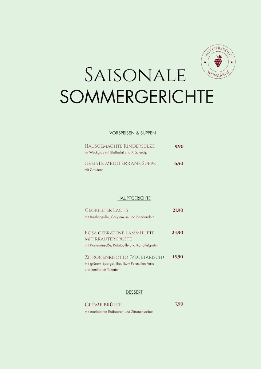 Speisekarte photo 6