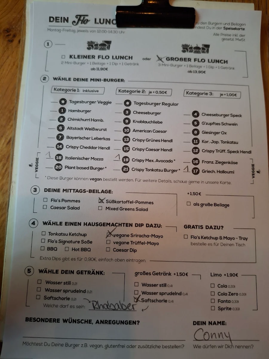 Speisekarte photo 2
