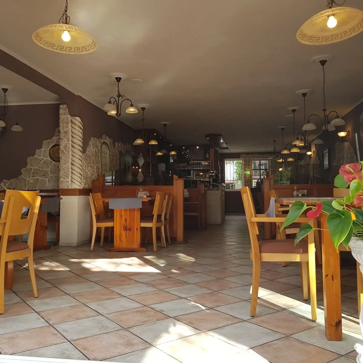 Atmosphäre, Restaurant Der Grieche