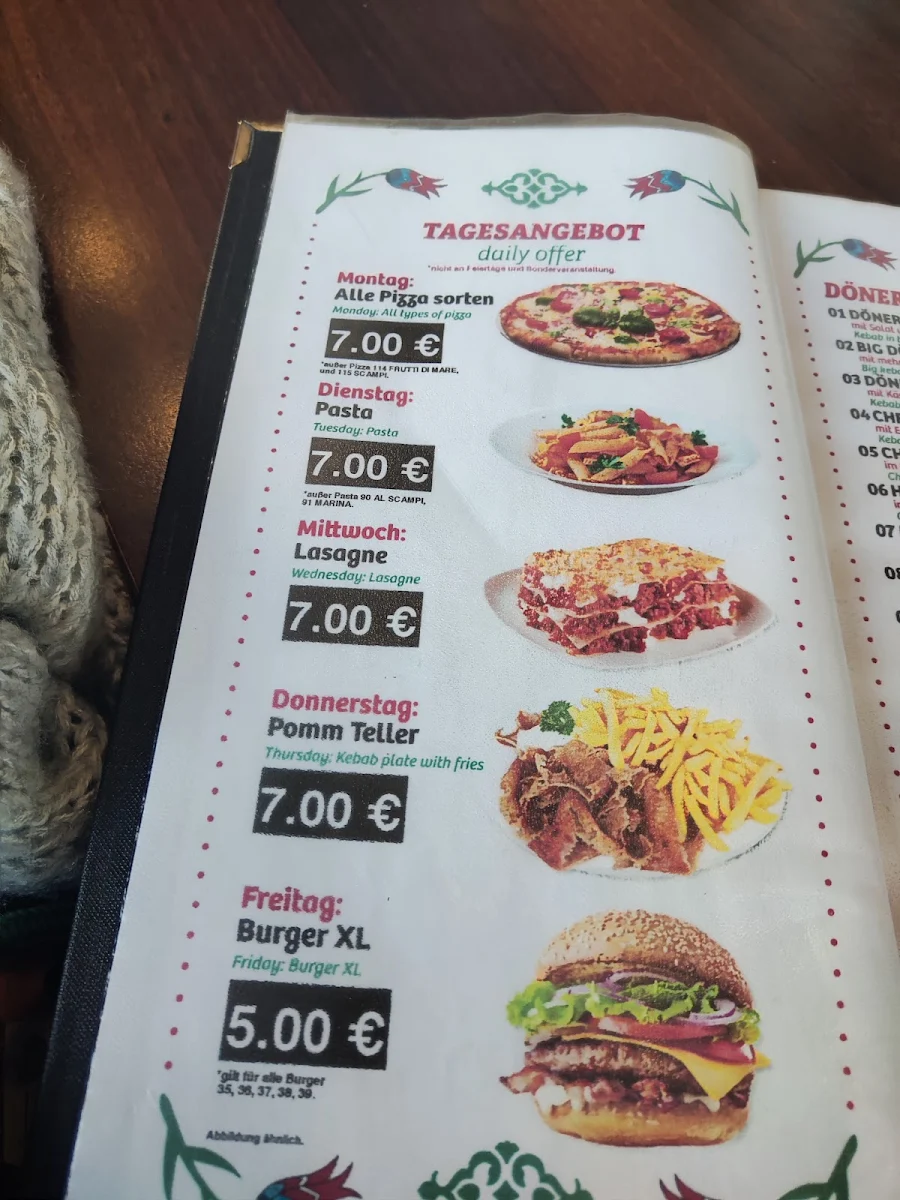 Speisekarte photo 3