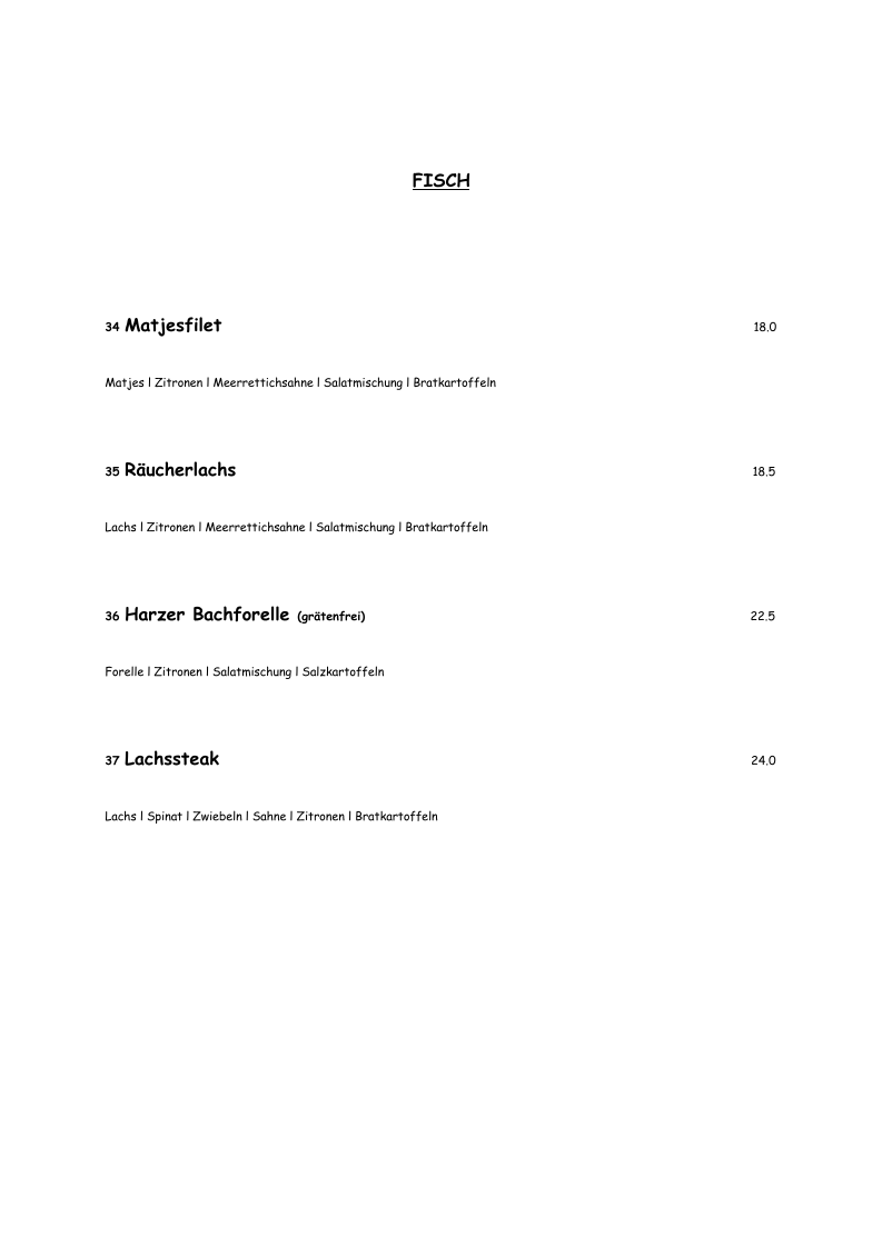 Speisekarte photo 7