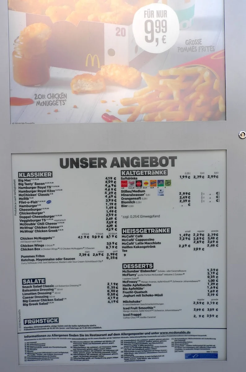 Speisekarte photo 1