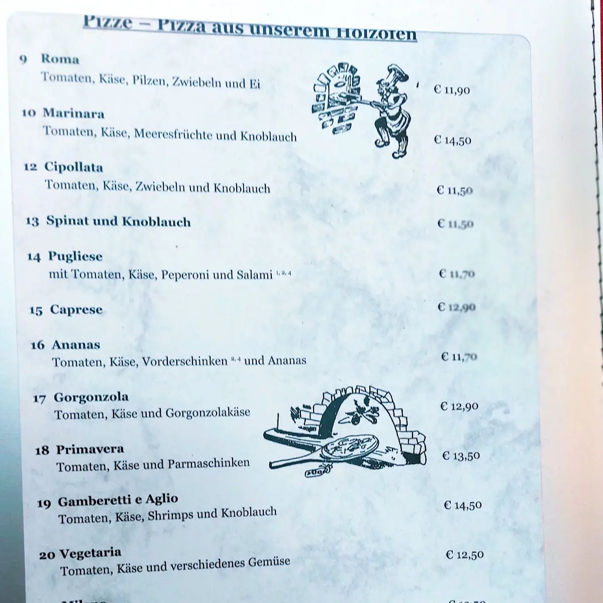 Speisekarte photo 3