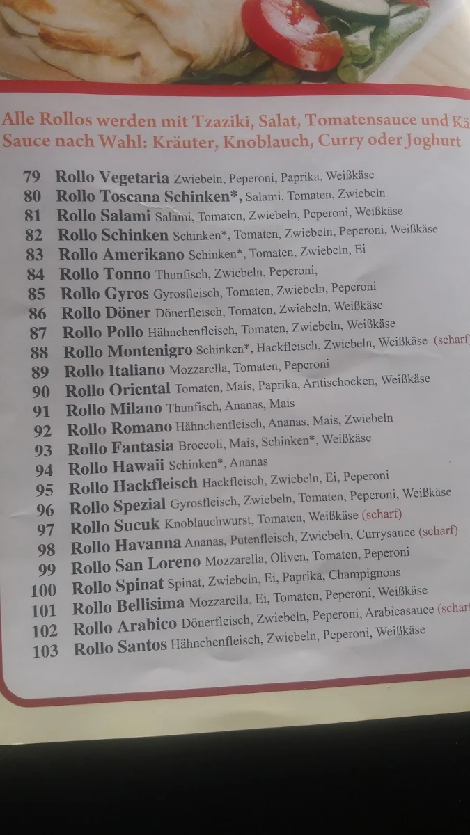 Speisekarte photo 4