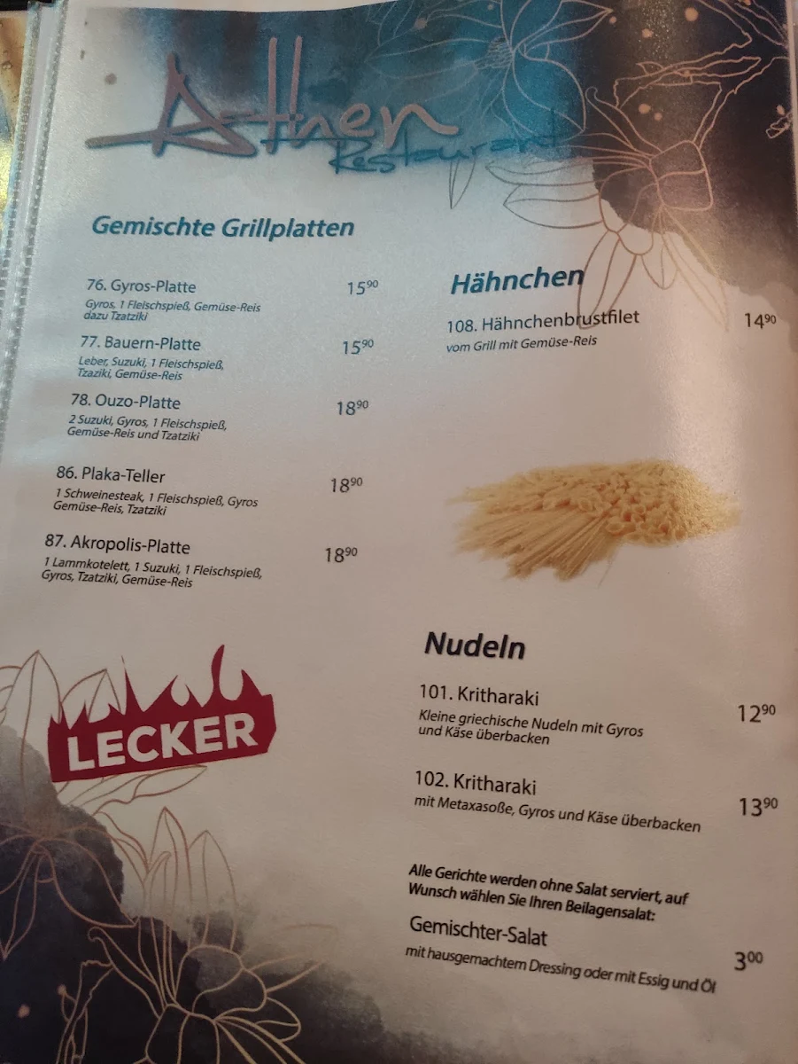 Speisekarte photo 2