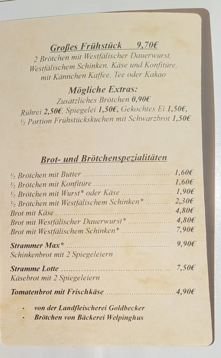 Speisekarte photo 1