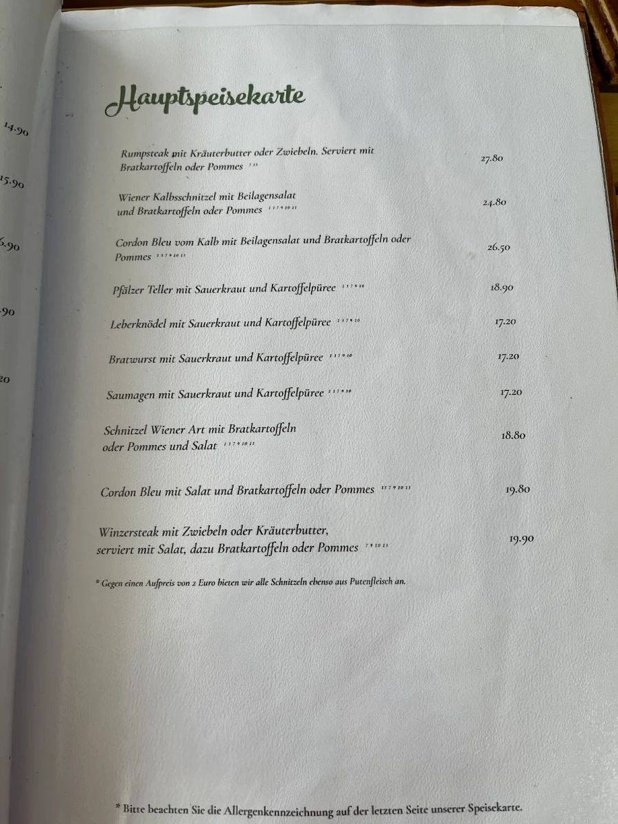 Speisekarte photo 7