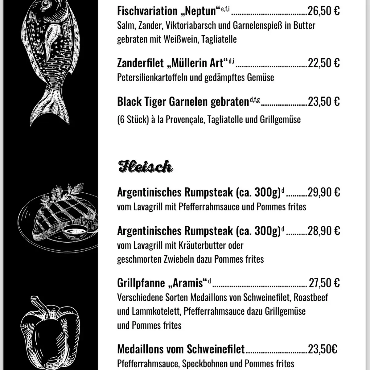 Speisekarte photo 2