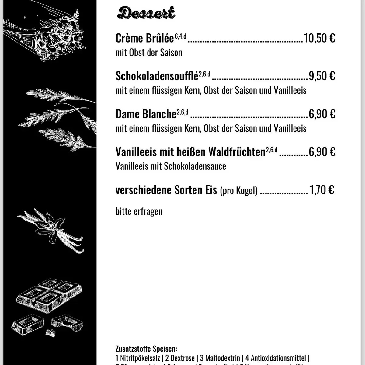 Speisekarte photo 3