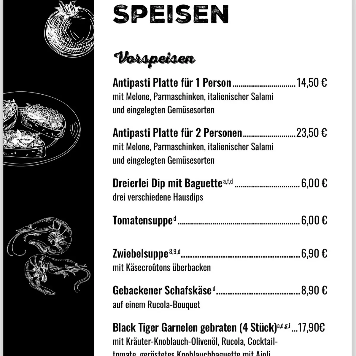 Speisekarte photo 4