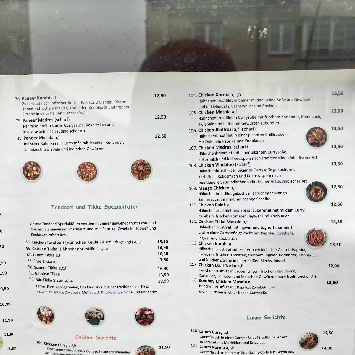 Speisekarte photo 2