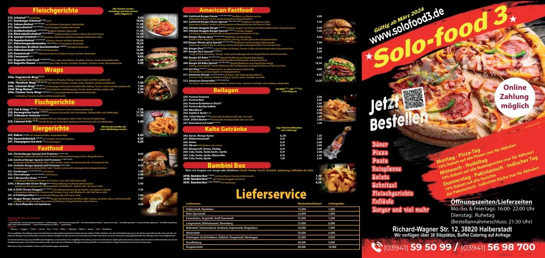 Speisekarte photo 4