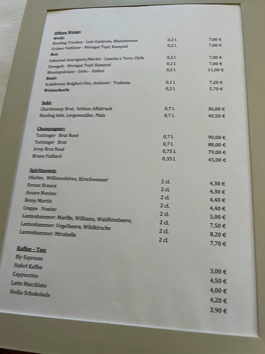 Speisekarte photo 6