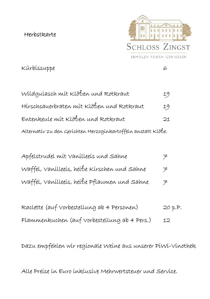 Speisekarte photo 1
