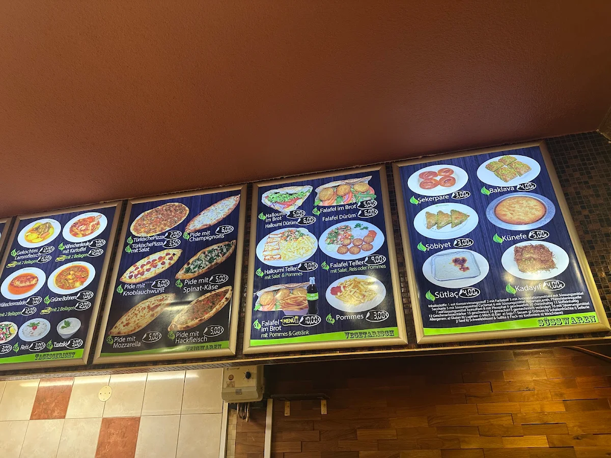 Speisekarte, Imren Grill