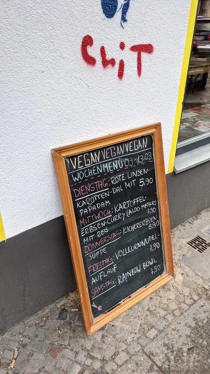 Speisekarte, Radikalecker ~ Vegan Café Kollektiv