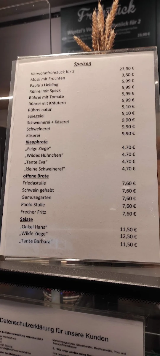 Speisekarte photo 9