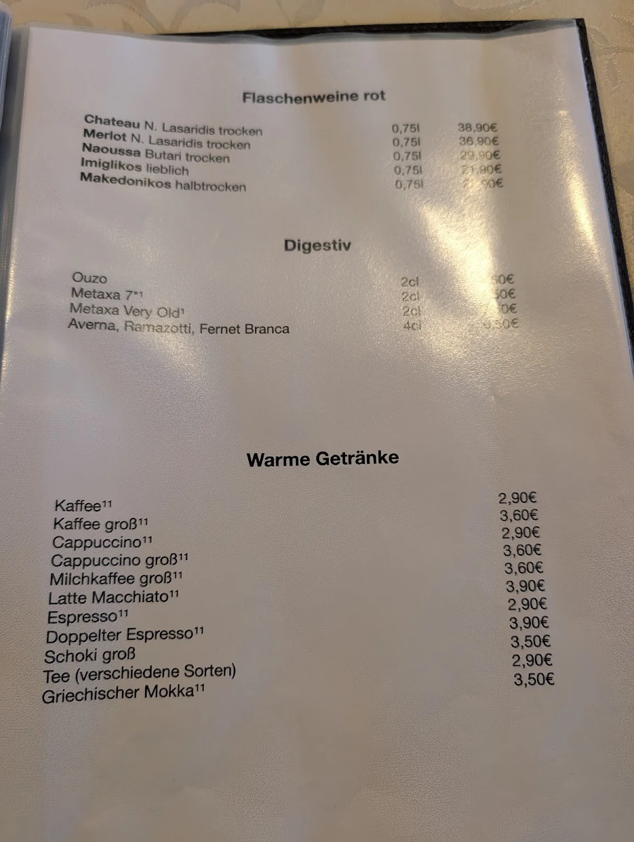 Speisekarte photo 5