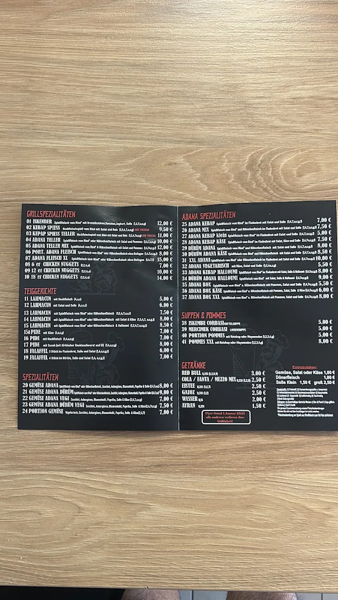 Speisekarte photo 1