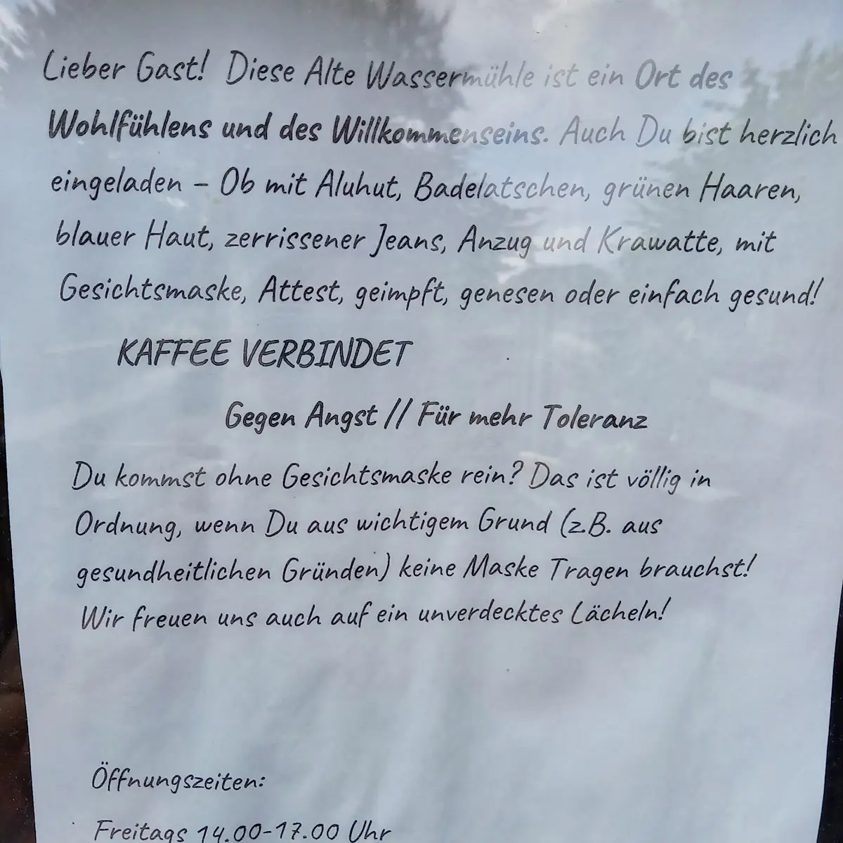 Speisekarte, Der Heideröster