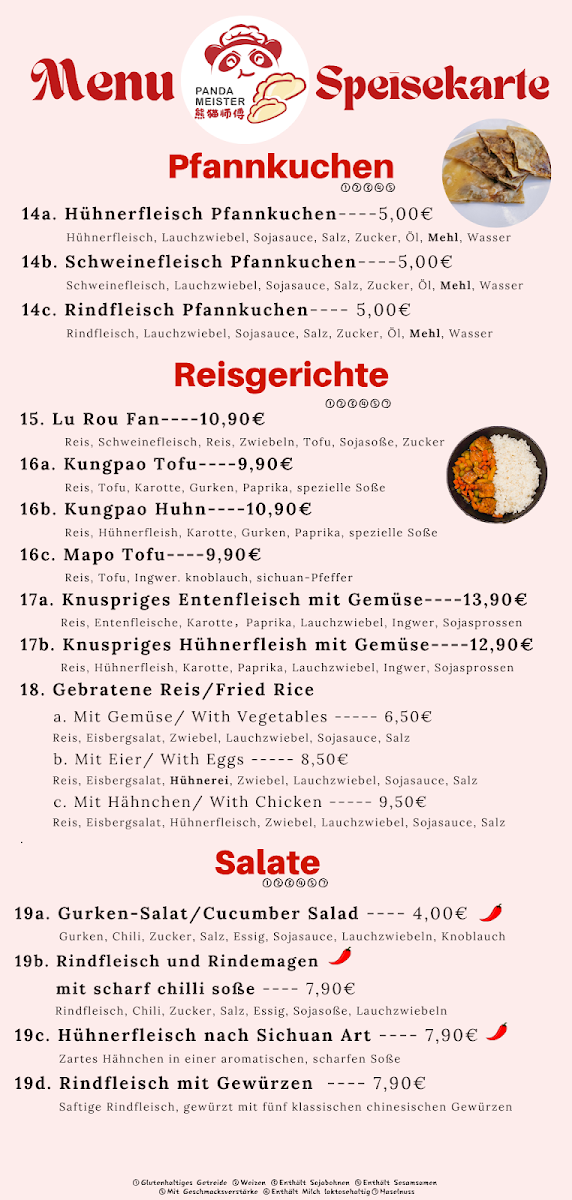 Speisekarte photo 3