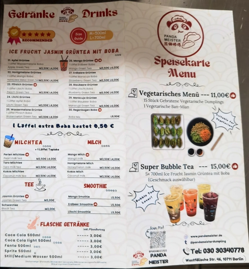 Speisekarte photo 8
