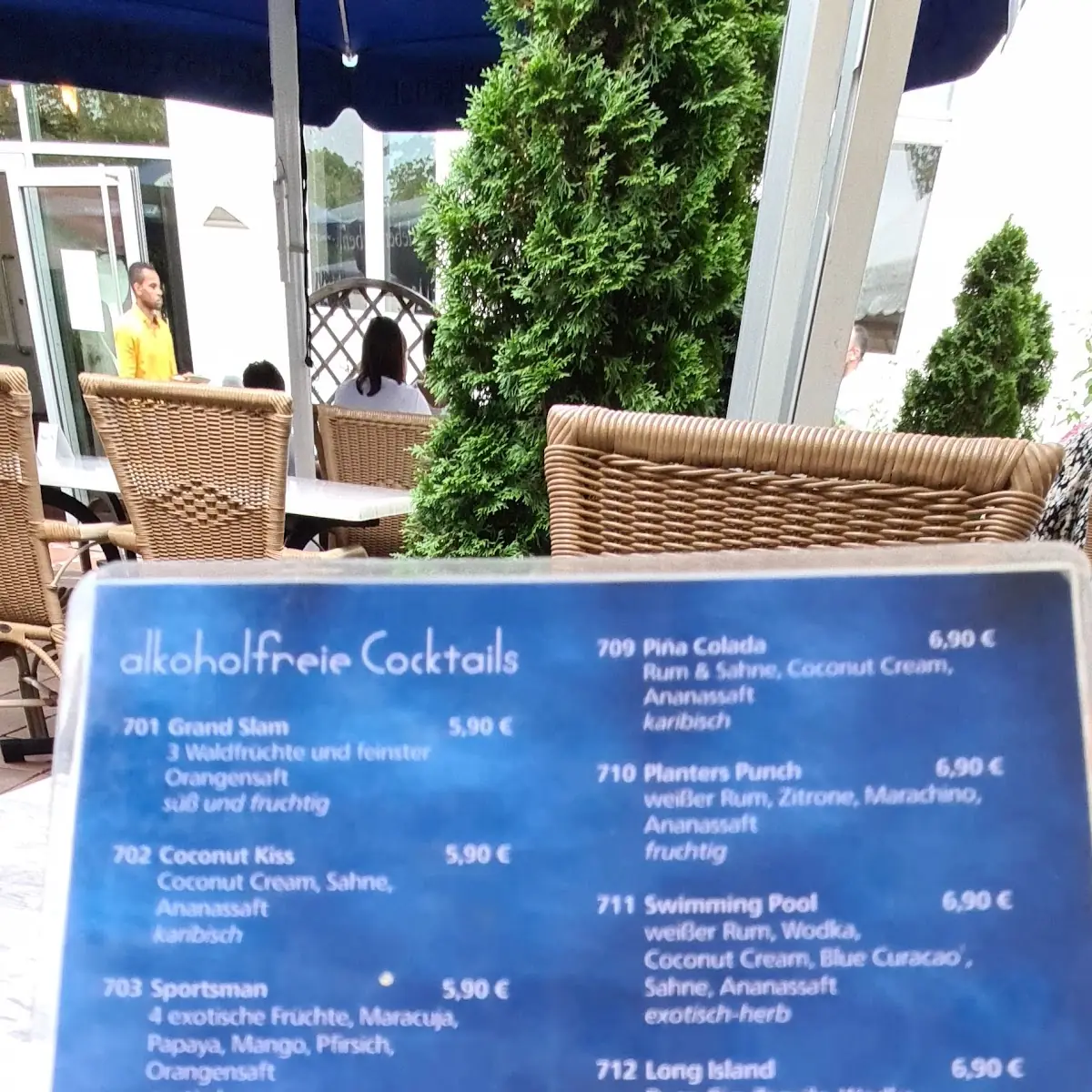Speisekarte, La Dolce Vita