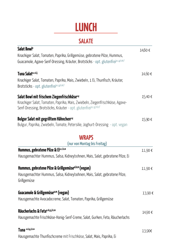 Speisekarte photo 6