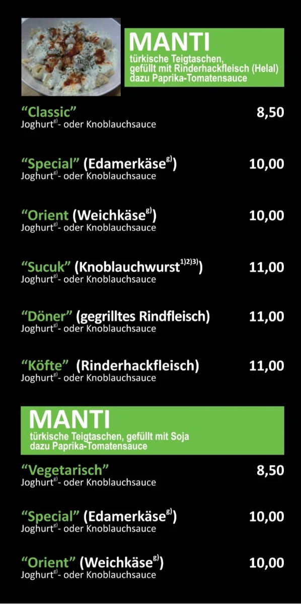 Speisekarte photo 10