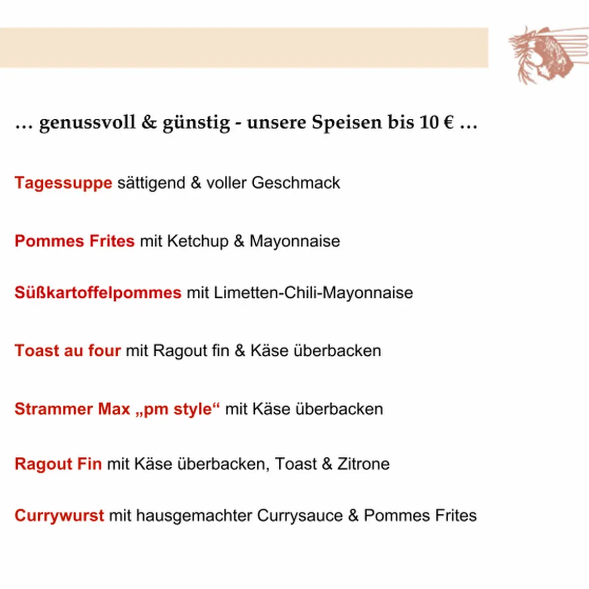 Speisekarte photo 4