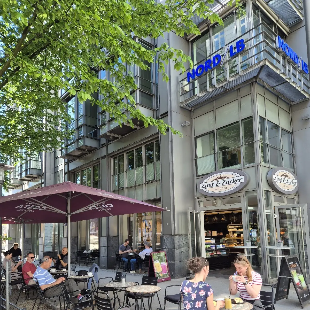 Atmosphäre, Zimt & Zucker Café
