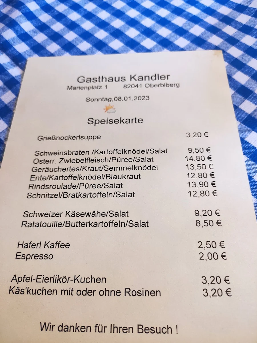 Speisekarte photo 8