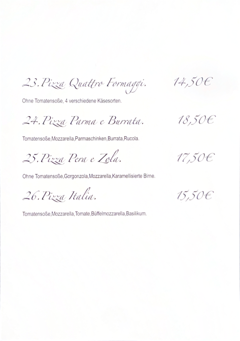 Speisekarte photo 6