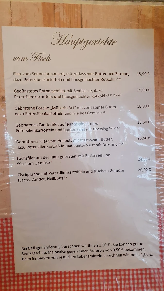 Speisekarte photo 1
