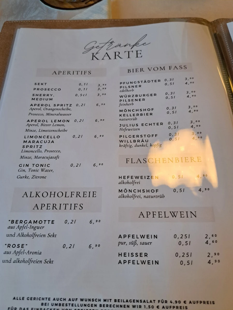 Speisekarte photo 1