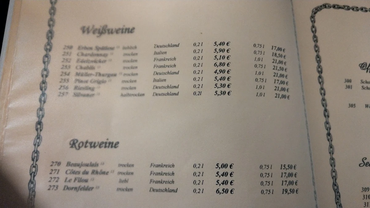 Speisekarte photo 2