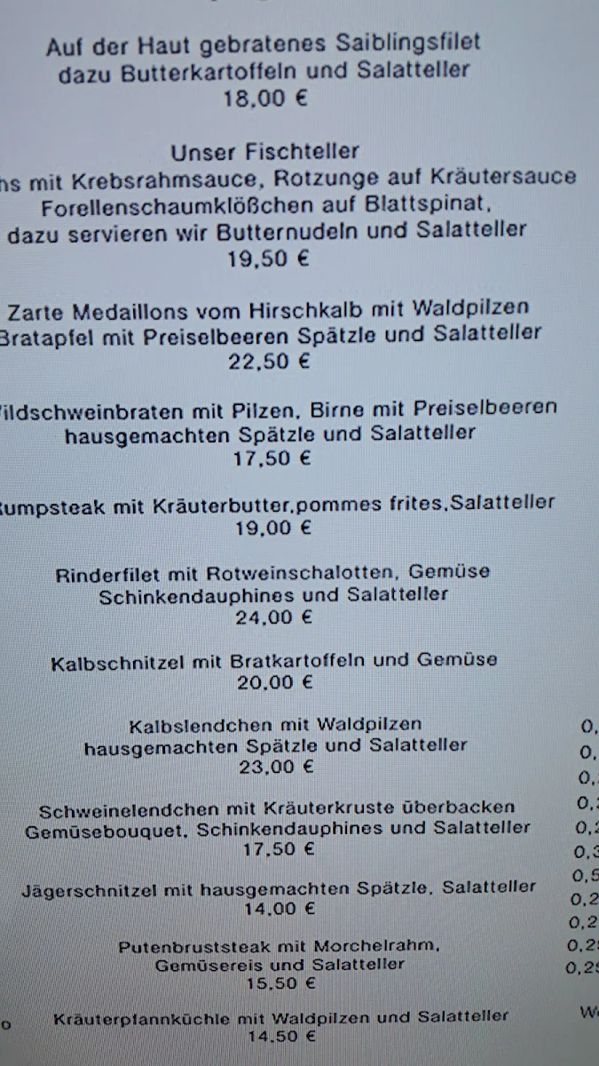 Speisekarte photo 1