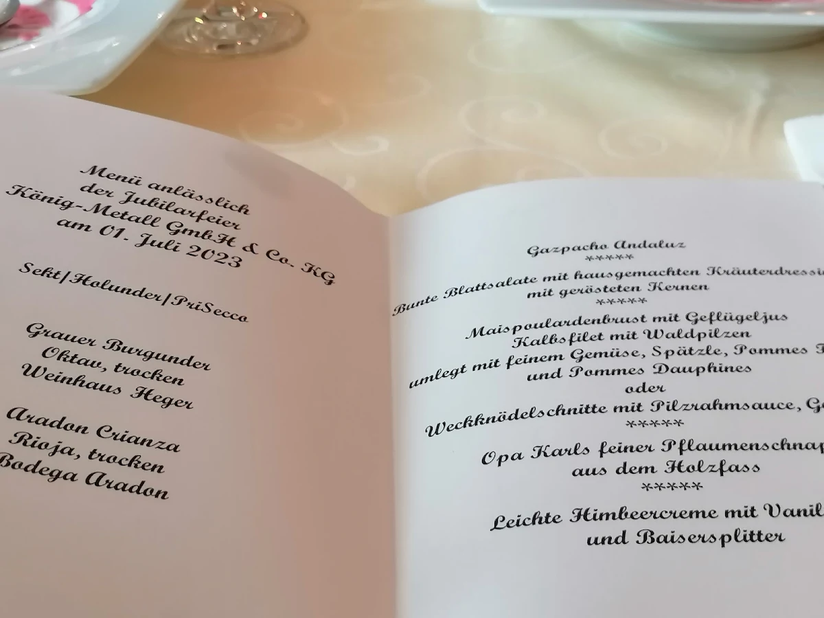 Speisekarte photo 2