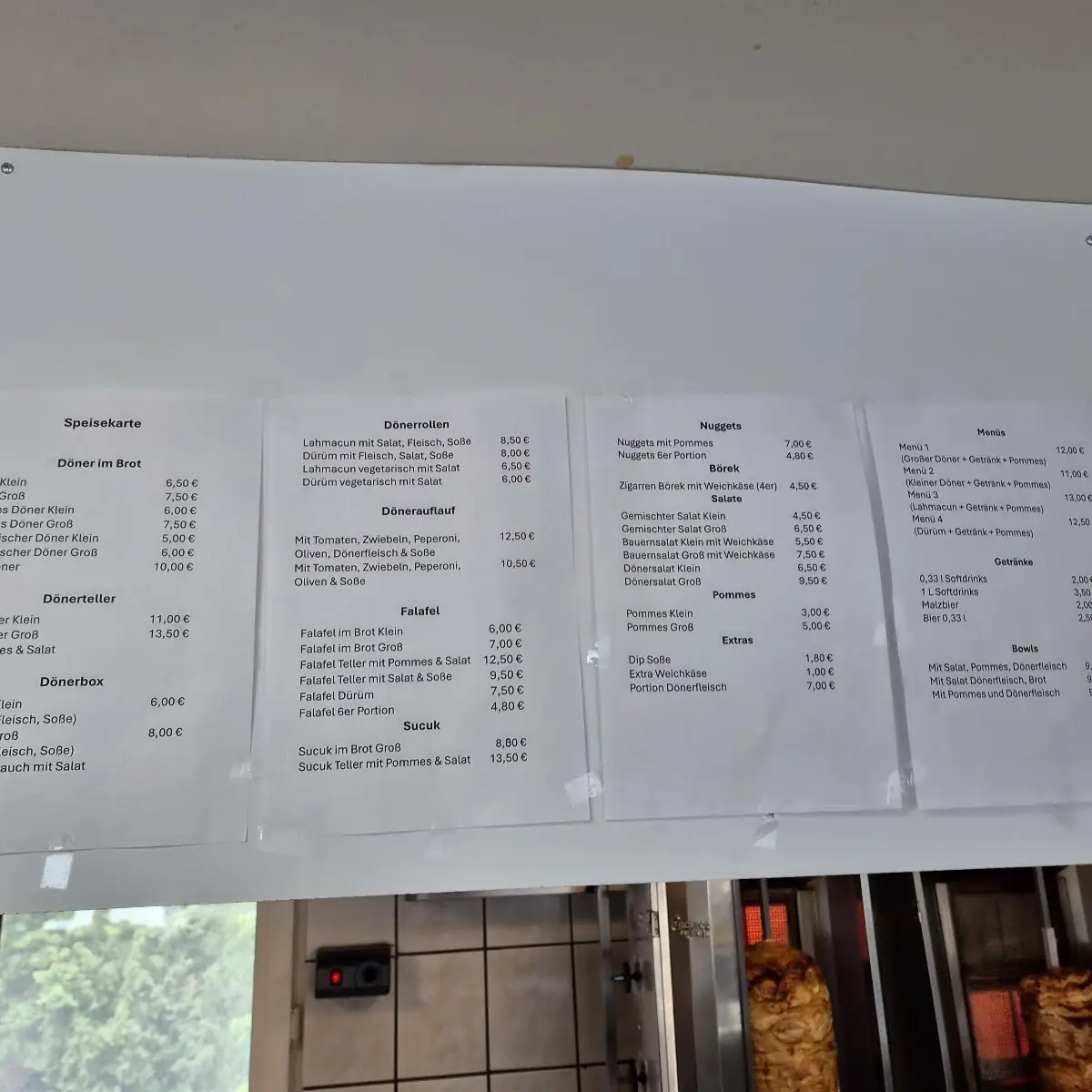 Speisekarte photo 1