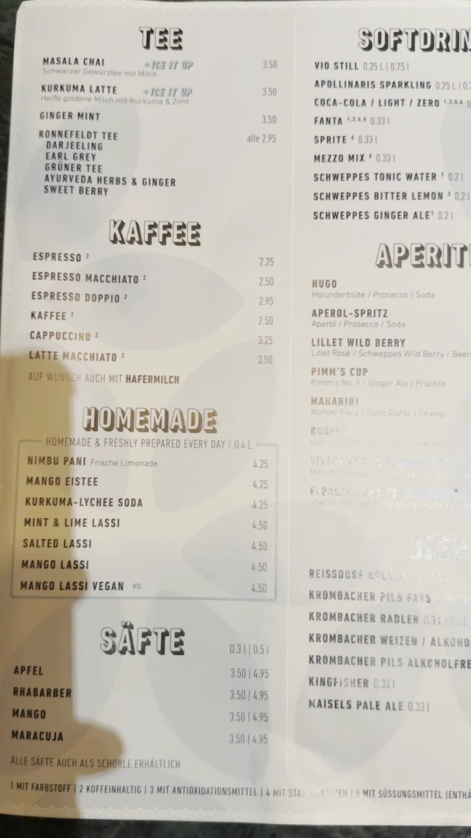 Speisekarte photo 8