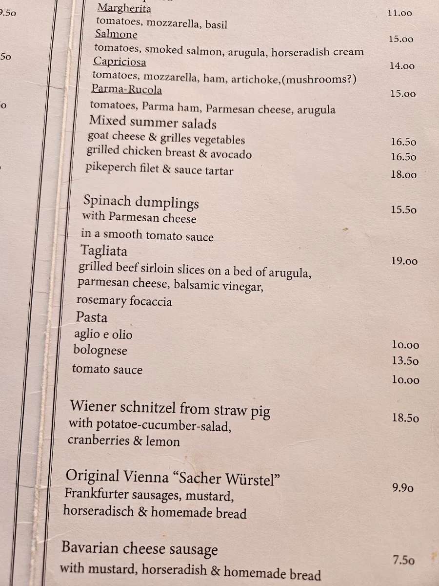 Speisekarte photo 2