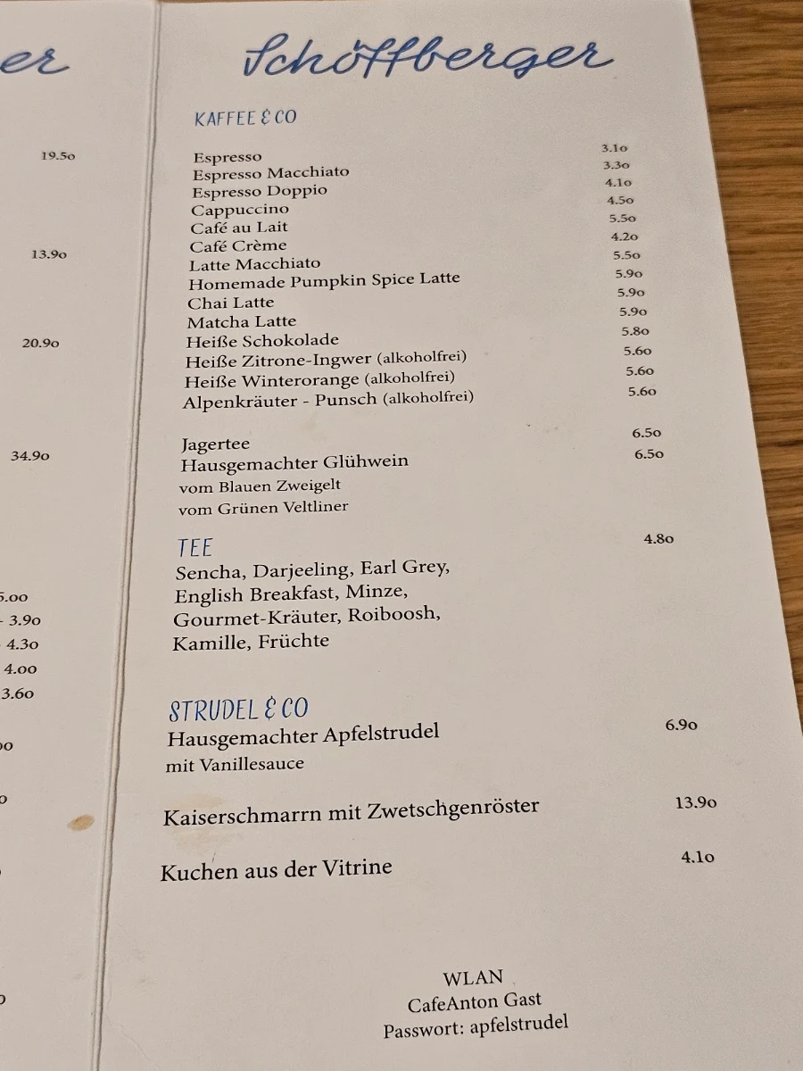 Speisekarte photo 4