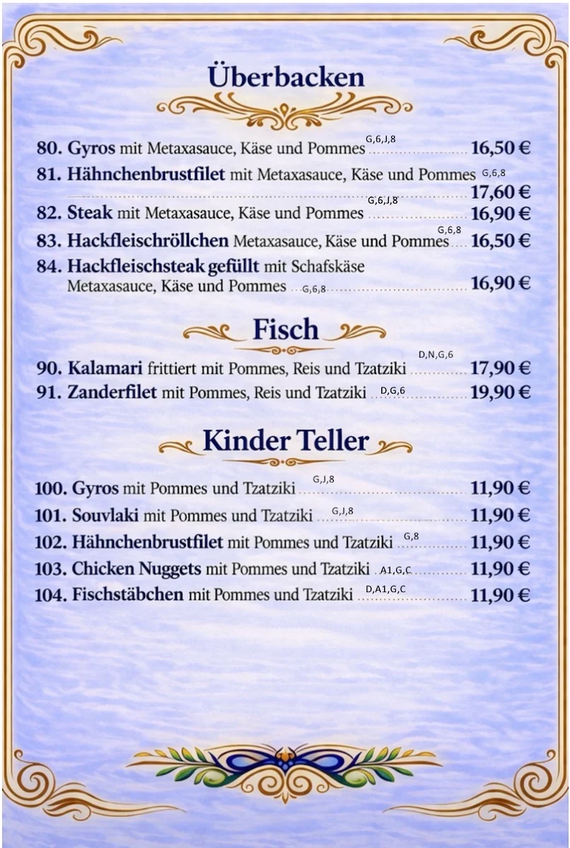 Speisekarte photo 5