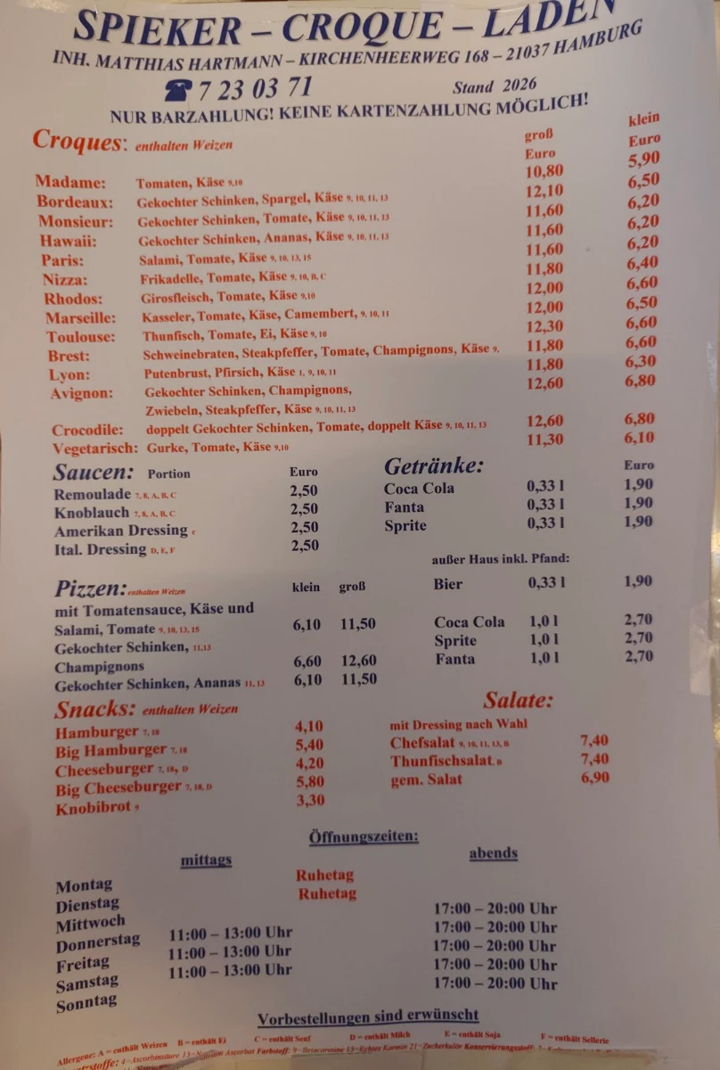 Speisekarte photo 3