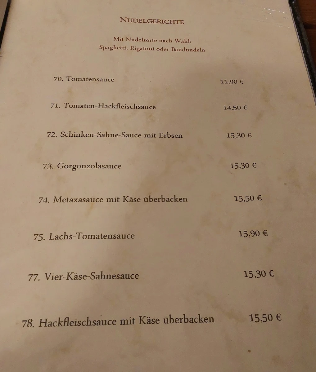 Speisekarte photo 2