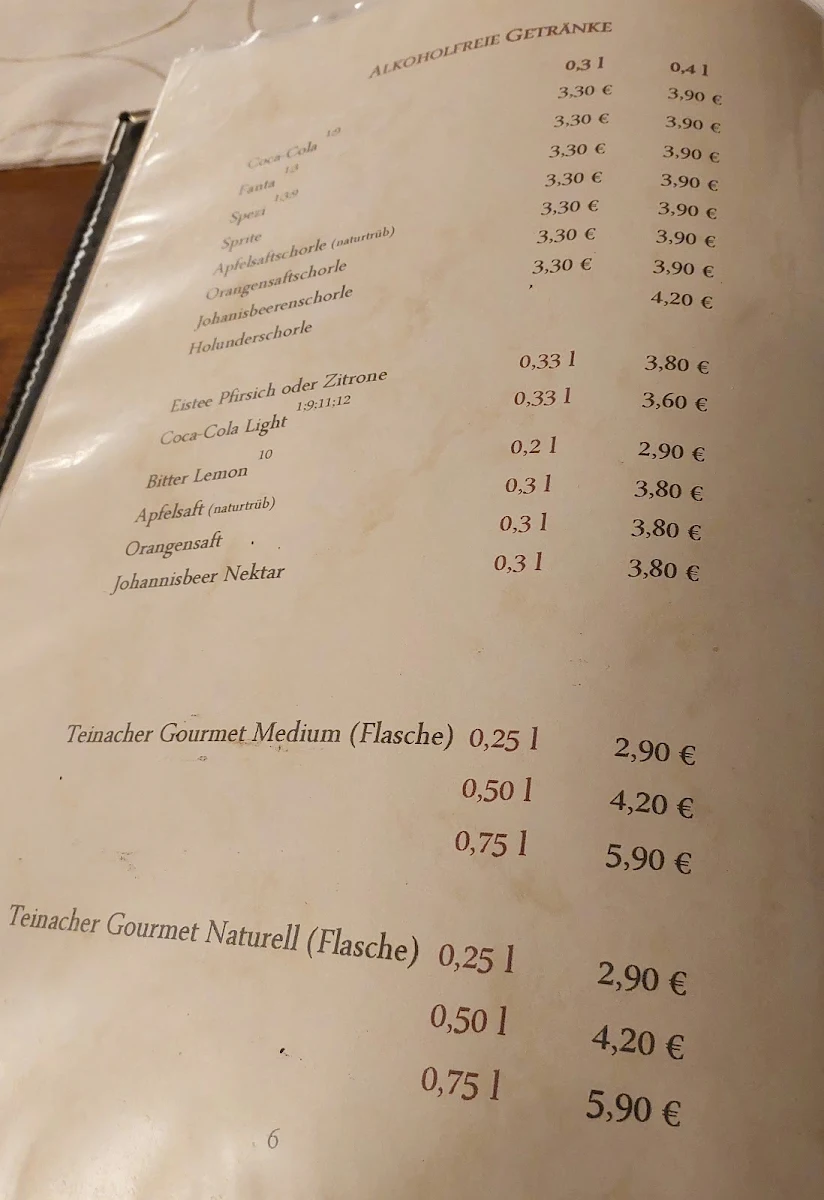 Speisekarte photo 4